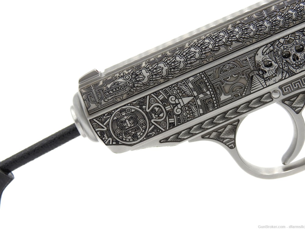 NEW RELEASE! Custom Engraved Walther PPK/S .380 ACP Aztec Empire Edition!-img-4