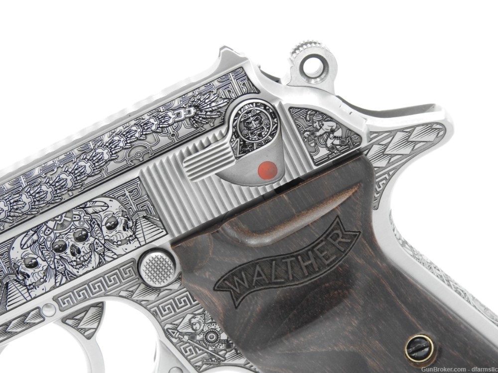 NEW RELEASE! Custom Engraved Walther PPK/S .380 ACP Aztec Empire Edition!-img-6