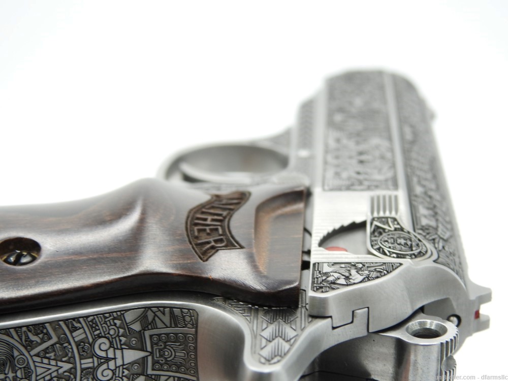 NEW RELEASE! Custom Engraved Walther PPK/S .380 ACP Aztec Empire Edition!-img-28