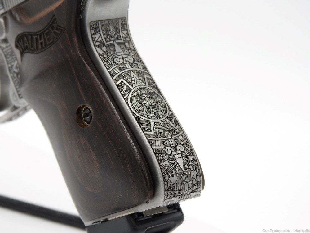 NEW RELEASE! Custom Engraved Walther PPK/S .380 ACP Aztec Empire Edition!-img-10