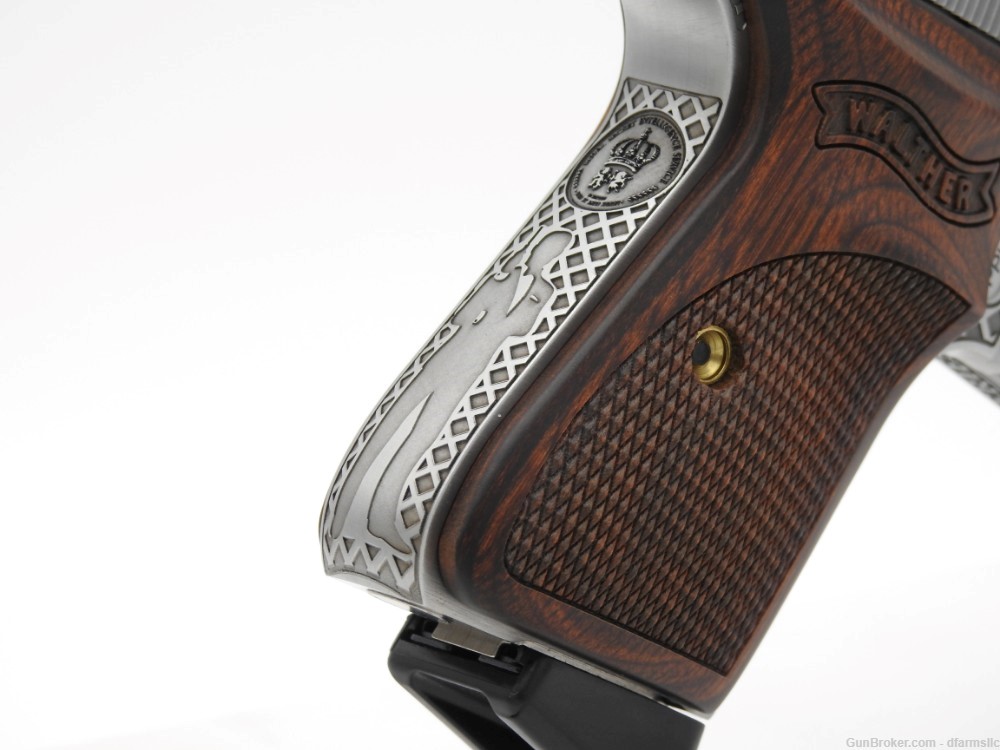 Ultra Rare Custom Engraved Walther PPK/S .380 ACP  007 James Bond Edition!-img-13