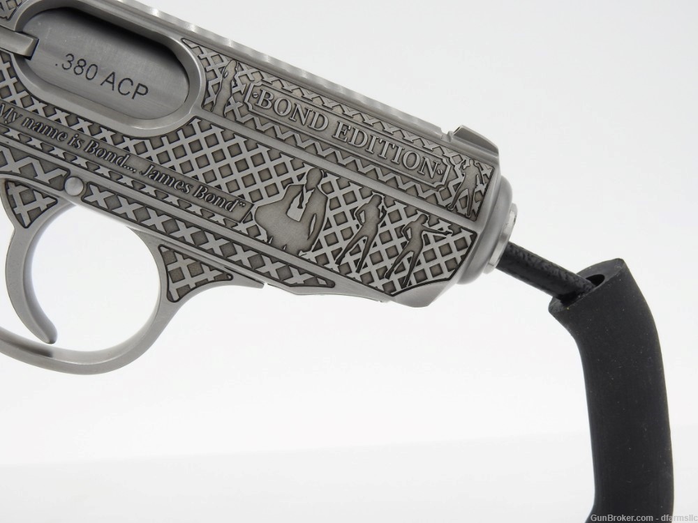 Ultra Rare Custom Engraved Walther PPK/S .380 ACP  007 James Bond Edition!-img-15