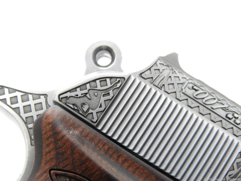 Ultra Rare Custom Engraved Walther PPK/S .380 ACP  007 James Bond Edition!-img-22