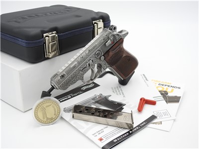 Ultra Rare Custom Engraved Walther PPK/S .380 ACP  007 James Bond Edition!