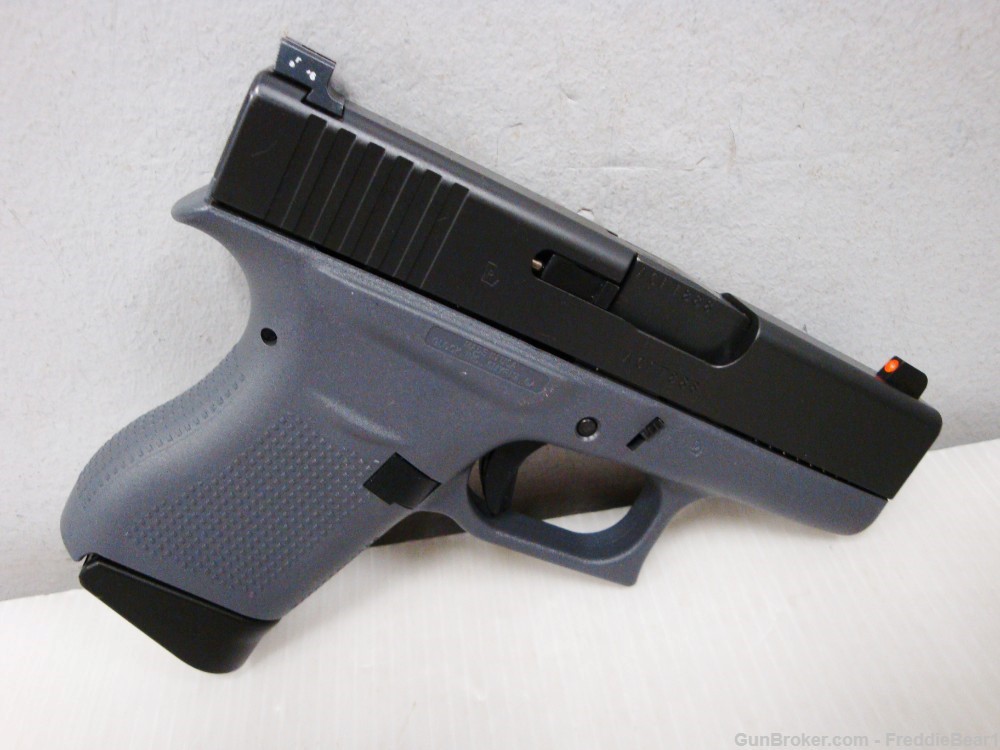 Glock 43 Gen 4 9MM Pistol w/ Case & Big Dot 24/7 Night Sights 99%+ -img-4