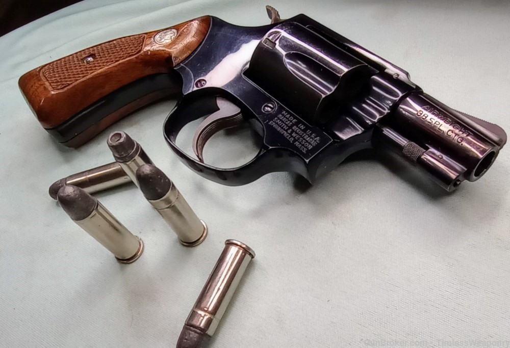Smith&Wesson Chiefs 38 Special Airweight SnubNose Model 36 S&W 37 COLT 1976-img-9