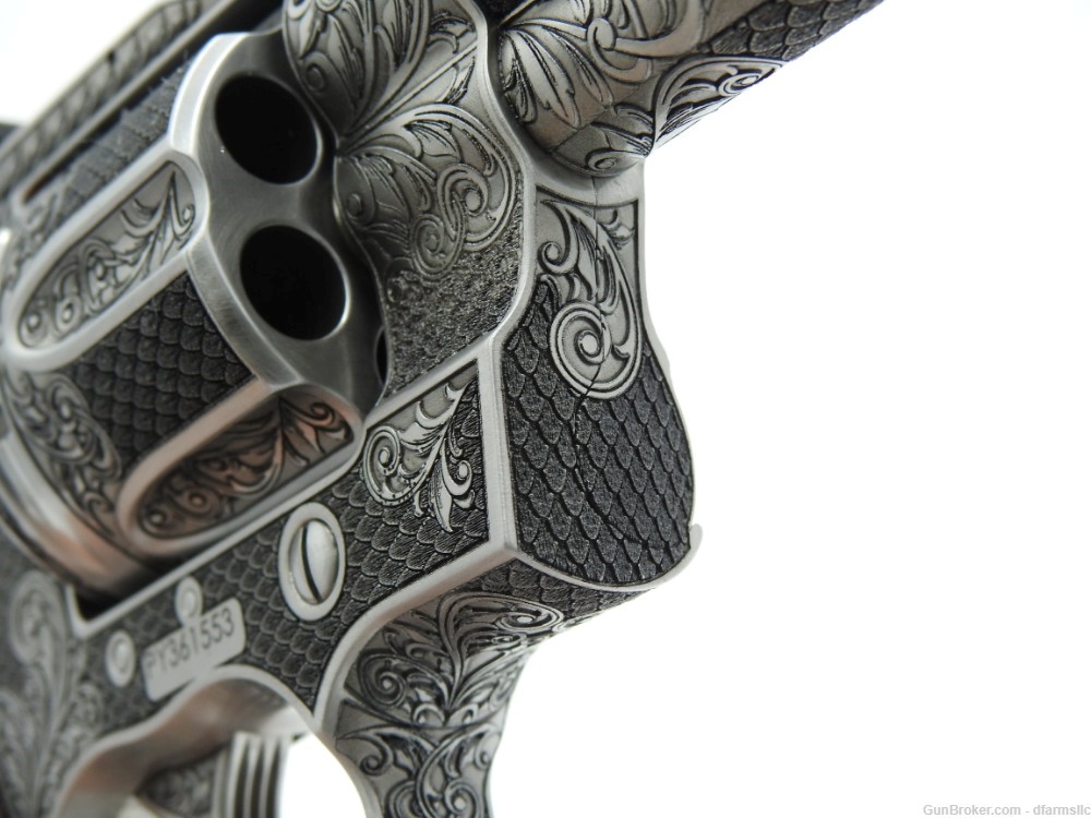 Extremely Rare Collectible Stunning Custom Engraved Colt Python 3" 357 MAG-img-22
