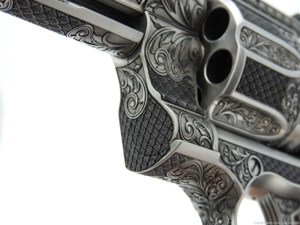 Extremely Rare Collectible Stunning Custom Engraved Colt Python 3" 357 MAG-img-23