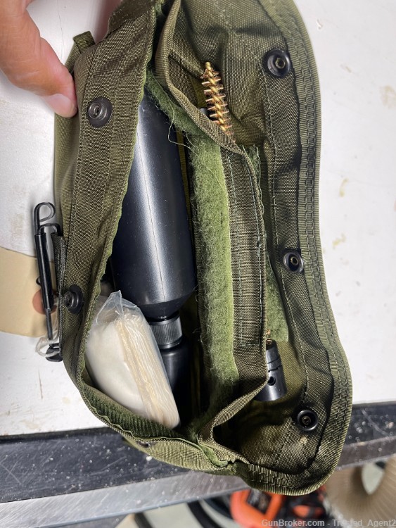 M1A AND M14 USGI CLEANING KIT IN ORIGINAL OD GREEN BAGS - HIGH QUAL (BF-04)-img-10