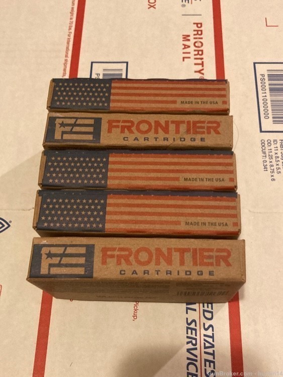 100 rounds Frontier .223 REM 5.56 nato 55gr Hornady BTHP Match Hollow Point-img-1