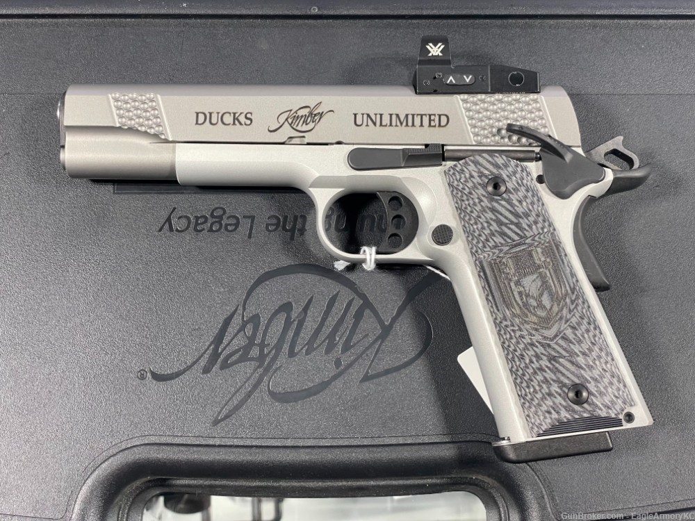 Kimber 1911 Wetlands Advocate Ducks Unlimited Special Edition W/ Red Dot-img-4
