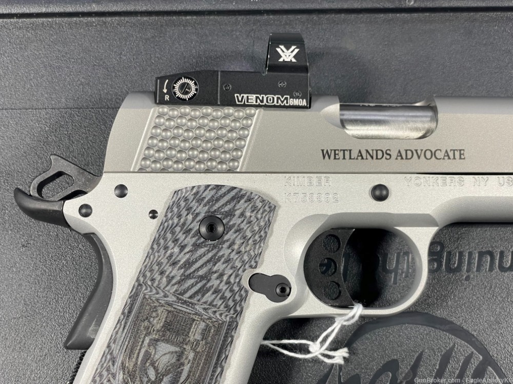 Kimber 1911 Wetlands Advocate Ducks Unlimited Special Edition W/ Red Dot-img-2