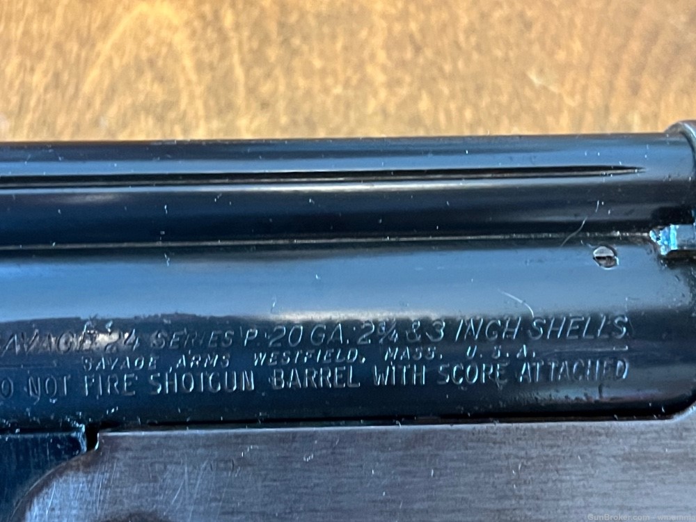 Savage 24 in 22 mag / 20ga in good condition! (719)-img-6