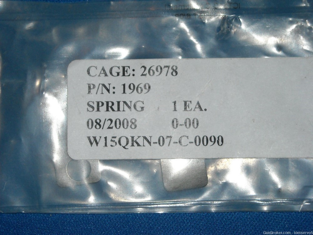 Browning M2HB safety parts set in individual packages-img-1