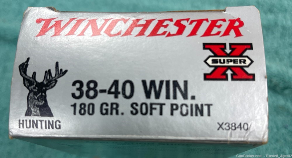 38-40 WIN AMMO 50 ROUNDS WINCHESTER 180 GR SOFT POINT (TS-05)-img-0
