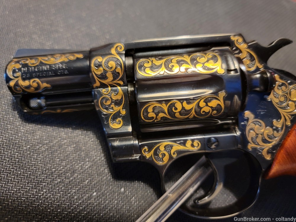 GRAIL Colt Detective Special Leonard Francolini Master Engraved Gold Inlaid-img-9