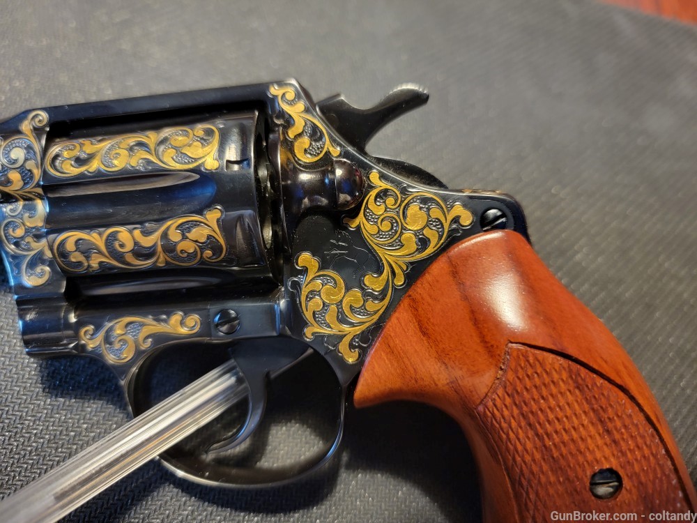 GRAIL Colt Detective Special Leonard Francolini Master Engraved Gold Inlaid-img-8