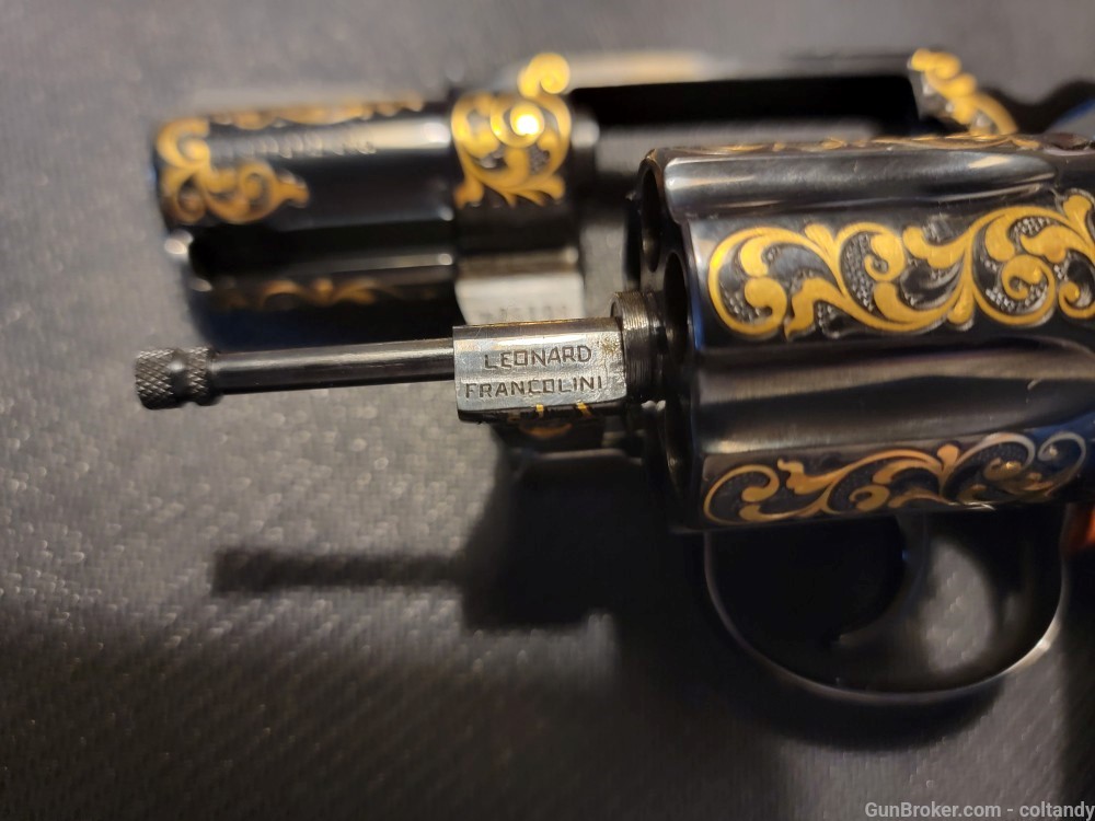 GRAIL Colt Detective Special Leonard Francolini Master Engraved Gold Inlaid-img-15