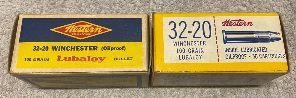 Western .32-20 Vintage ammunition -img-2