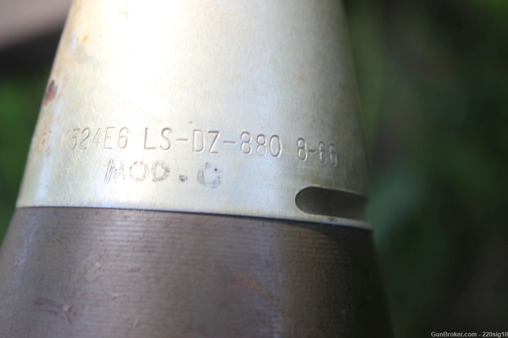 Inert 81MM 81 MM Mortar Vietnam Era 1966-img-19