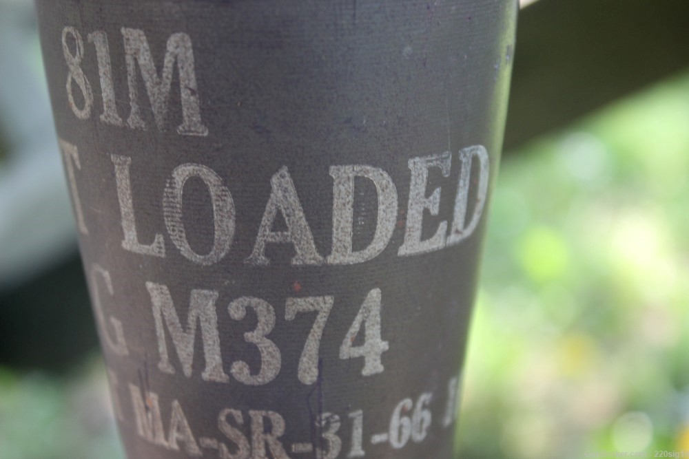 Inert 81MM 81 MM Mortar Vietnam Era 1966-img-10