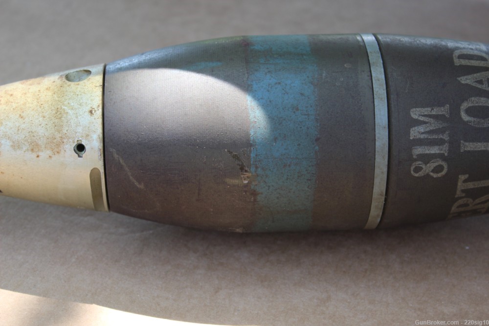 Inert 81MM 81 MM Mortar Vietnam Era 1966-img-6