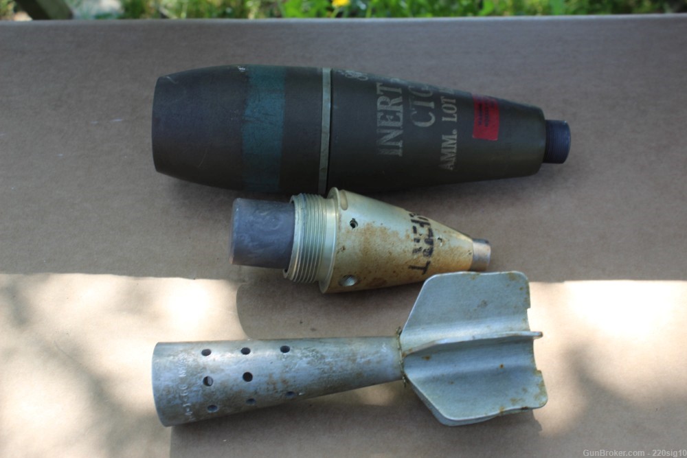 Inert 81MM 81 MM Mortar Vietnam Era 1966-img-12