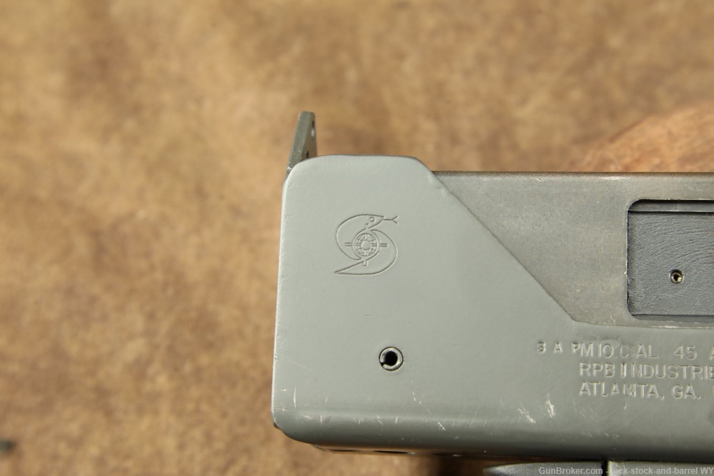 Rare Pre Ban Cobray RPB Industries M10 SAP Open Bolt 45 ACP Pistol MAC10-img-19