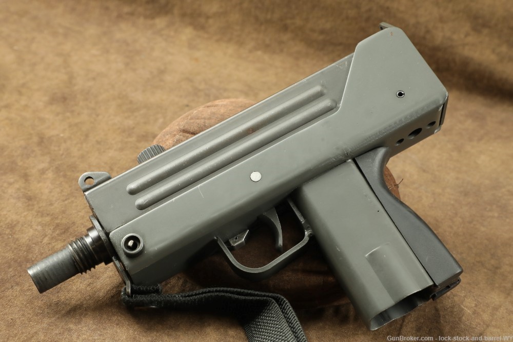 Rare Pre Ban Cobray RPB Industries M10 SAP Open Bolt 45 ACP Pistol MAC10-img-5