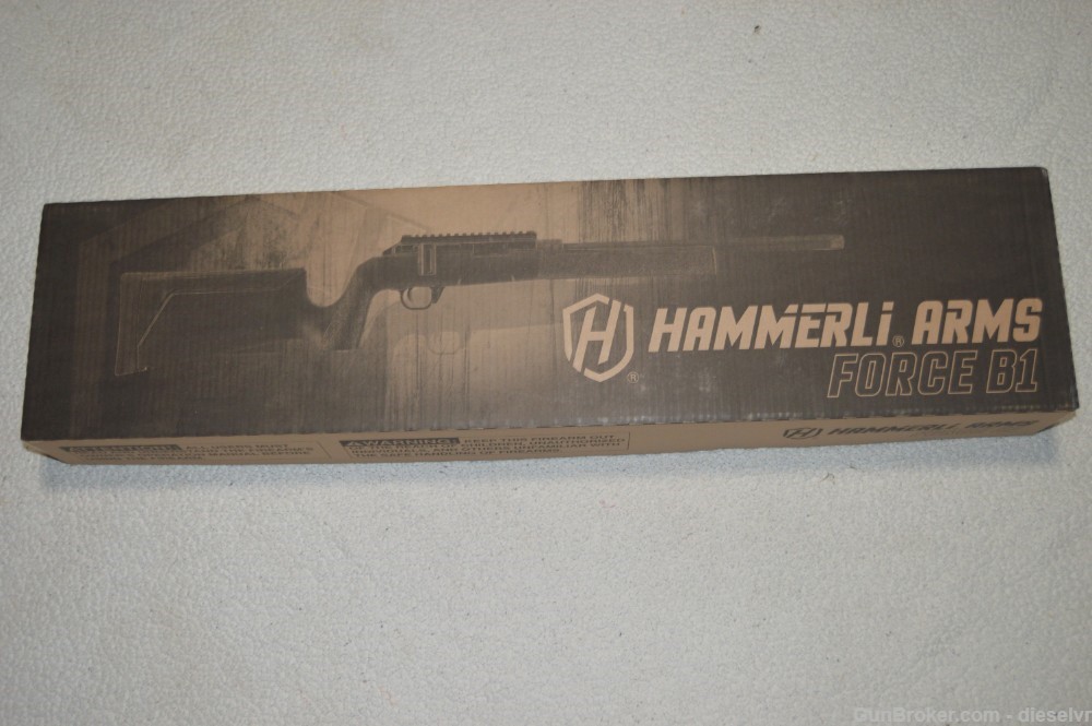 In Box Hammerli Force B1 22LR 10-22 Mags. Threaded Straight Pull-img-18