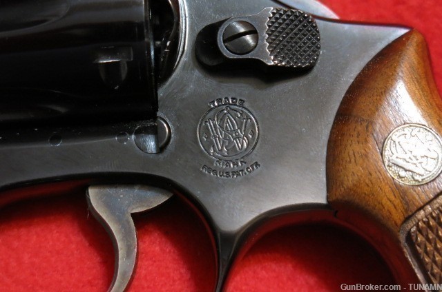 Smith & Wesson.22 LR  Model 43 22/32 Airweight Kit Gun Revolver Excellent  -img-1