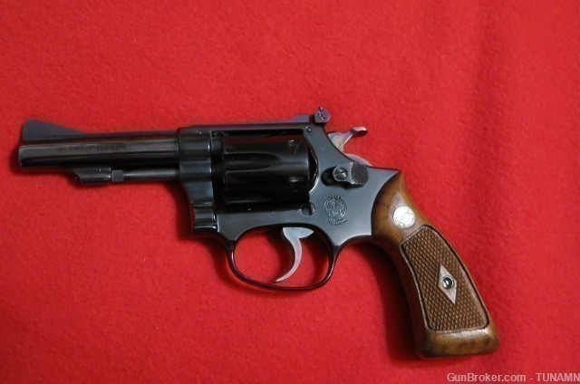 Smith & Wesson.22 LR  Model 43 22/32 Airweight Kit Gun Revolver Excellent  -img-11