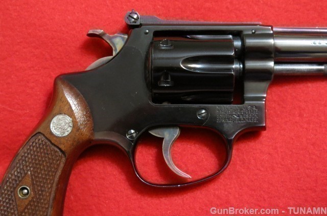 Smith & Wesson.22 LR  Model 43 22/32 Airweight Kit Gun Revolver Excellent  -img-10