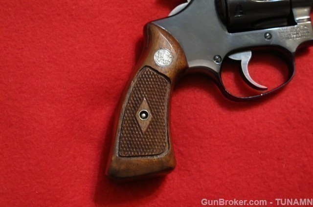 Smith & Wesson.22 LR  Model 43 22/32 Airweight Kit Gun Revolver Excellent  -img-9