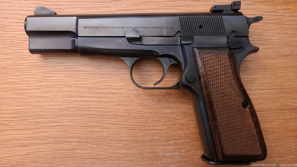 1985 Browning Hi-Power 9mm w/ 4 Mags-img-2
