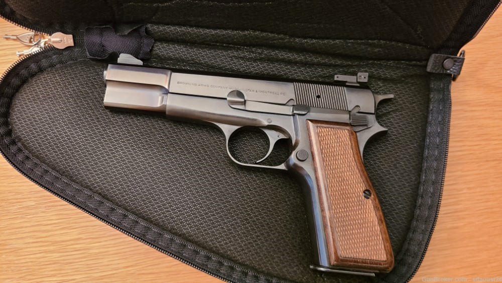 1985 Browning Hi-Power 9mm w/ 4 Mags-img-14