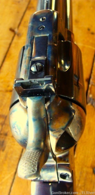 18" Barrel 1873 SAA Colt 45 Italian Color Case Adj. Sight Unfired No Res-img-5