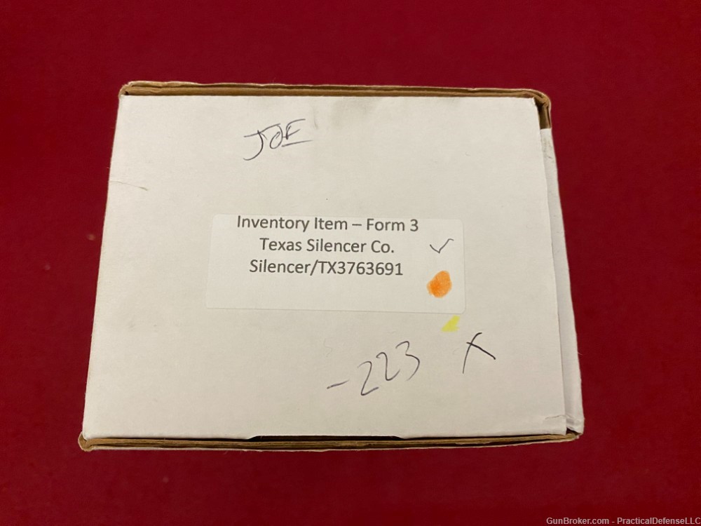 New Texas Silencer Hunter 300 mag Direct Thread 5/8x24 Silencer, wooden box-img-34