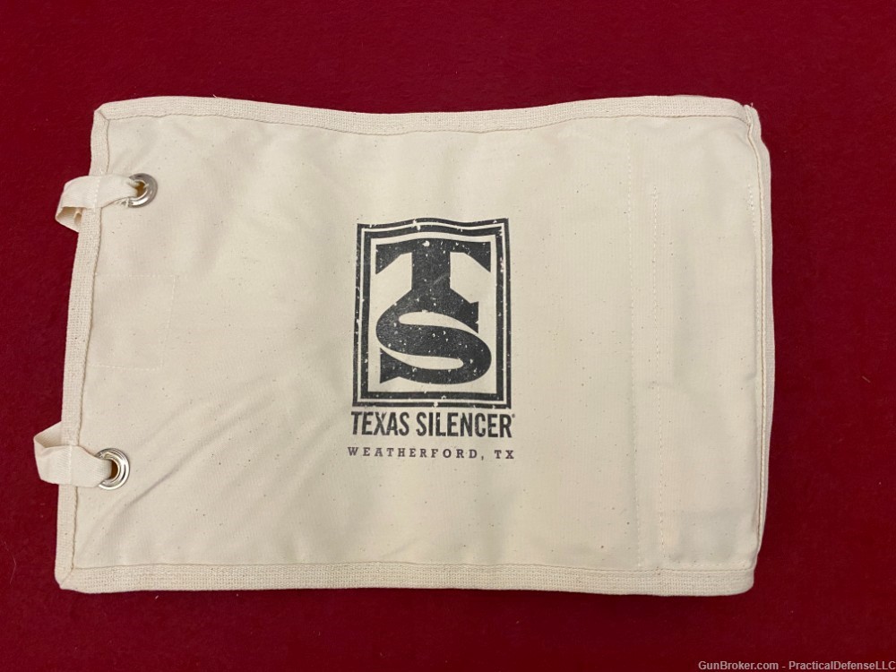 New Texas Silencer Hunter 300 mag Direct Thread 5/8x24 Silencer, wooden box-img-17