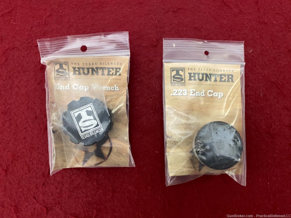 New Texas Silencer Hunter 300 mag Direct Thread 5/8x24 Silencer, wooden box-img-27