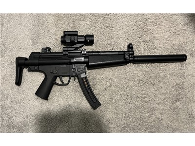GSG-5 with Collapsing stock and Red Dot 