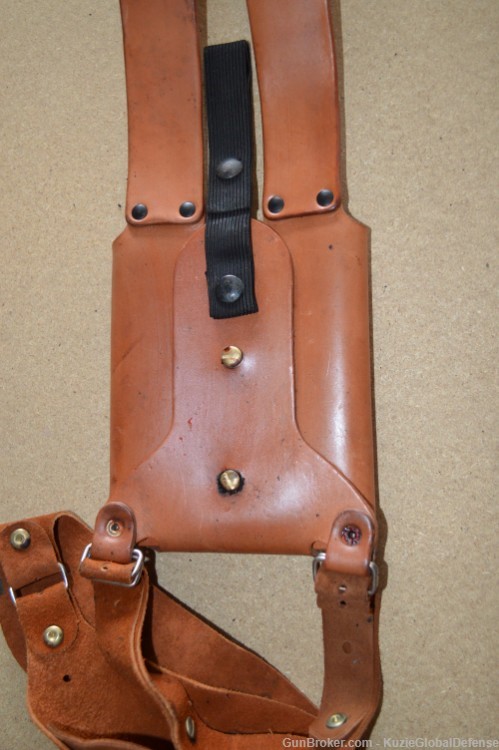 De Santis Model 22 Mitey Makskatter | MAC 10 Leather Shoulder Holster-img-14