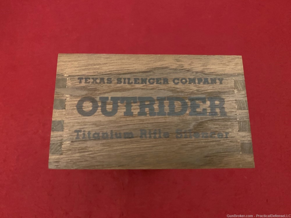 New Texas Silencer Outrider 300 mag Direct Thread 5/8x24 Silencer Titanium-img-30