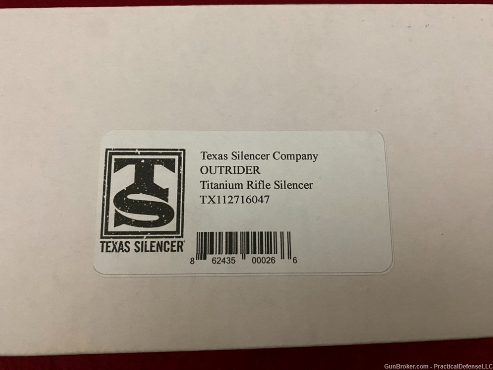 New Texas Silencer Outrider 300 mag Direct Thread 5/8x24 Silencer Titanium-img-33