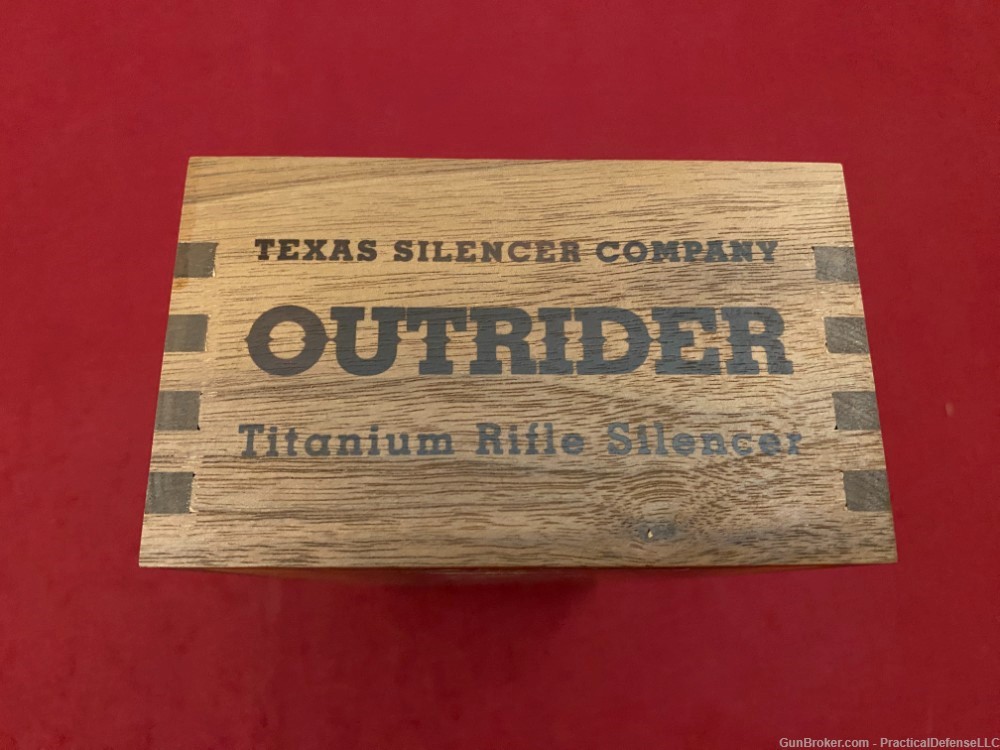New Texas Silencer Outrider 300 mag Direct Thread 5/8x24 Silencer Titanium-img-31
