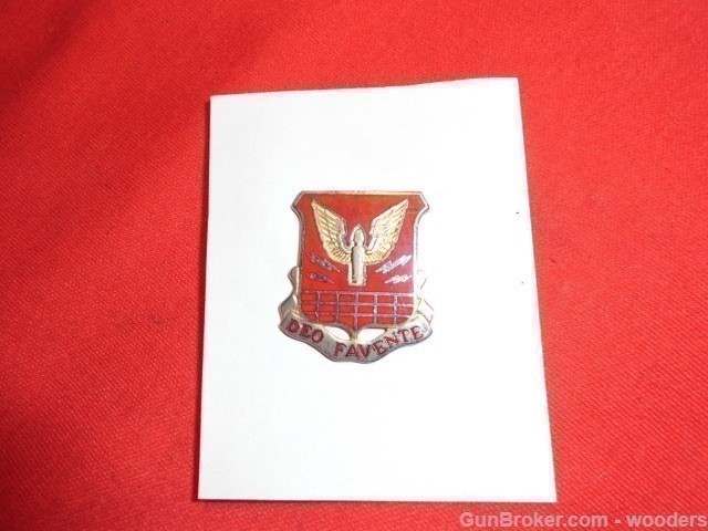 238th Cavalry Regiment DUI Badge Indiana Deo Favente US Army-img-3