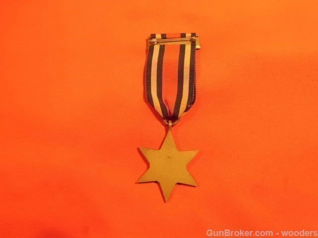 The Burma Star WW2 British Medal with Ribbon Pin United Kingdom Pacific-img-2