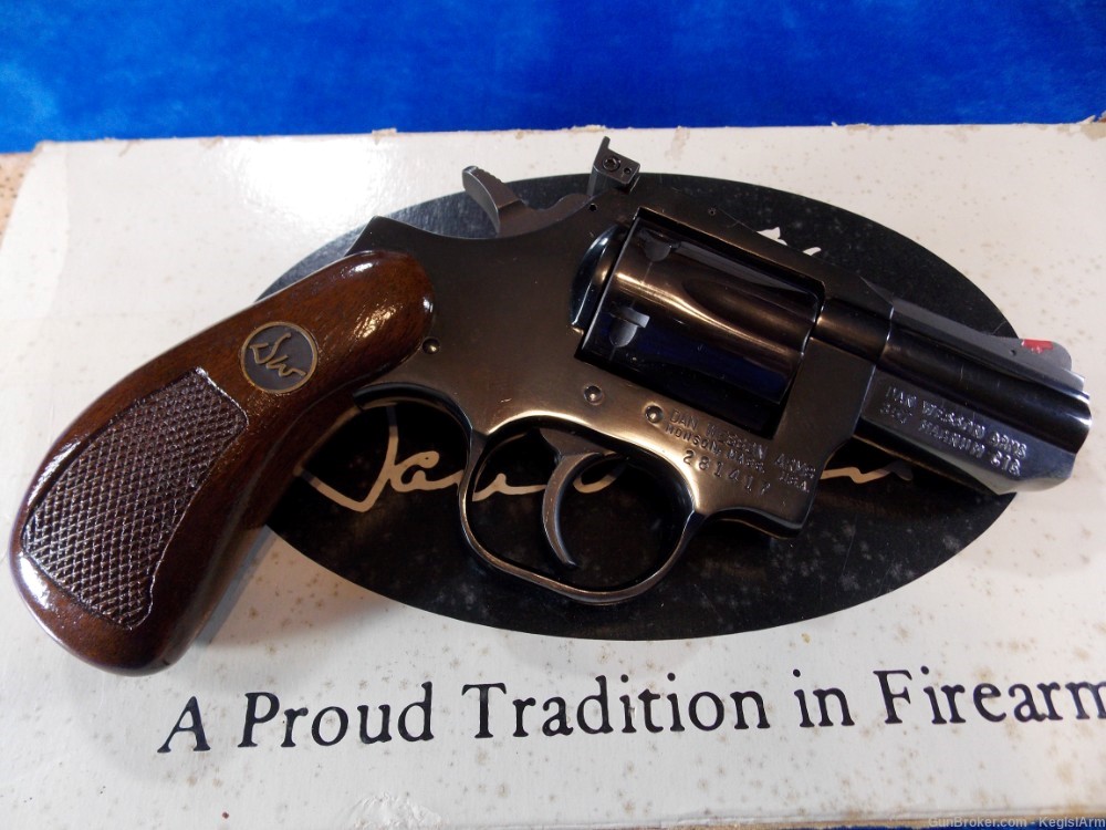 Vintage Dan Wesson Mod 15 .357 Magnum Revolver with Extra Barrels & Box-img-1