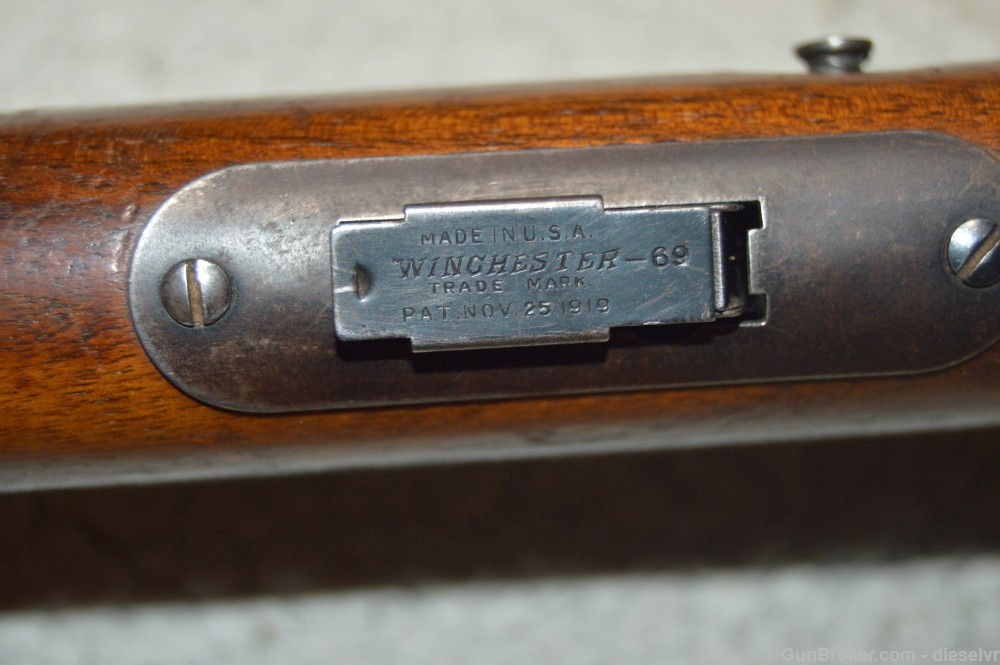 Winchester Model 69 Target/Sporter 22 Short Long L.R. 25" GREAT Bore -img-15