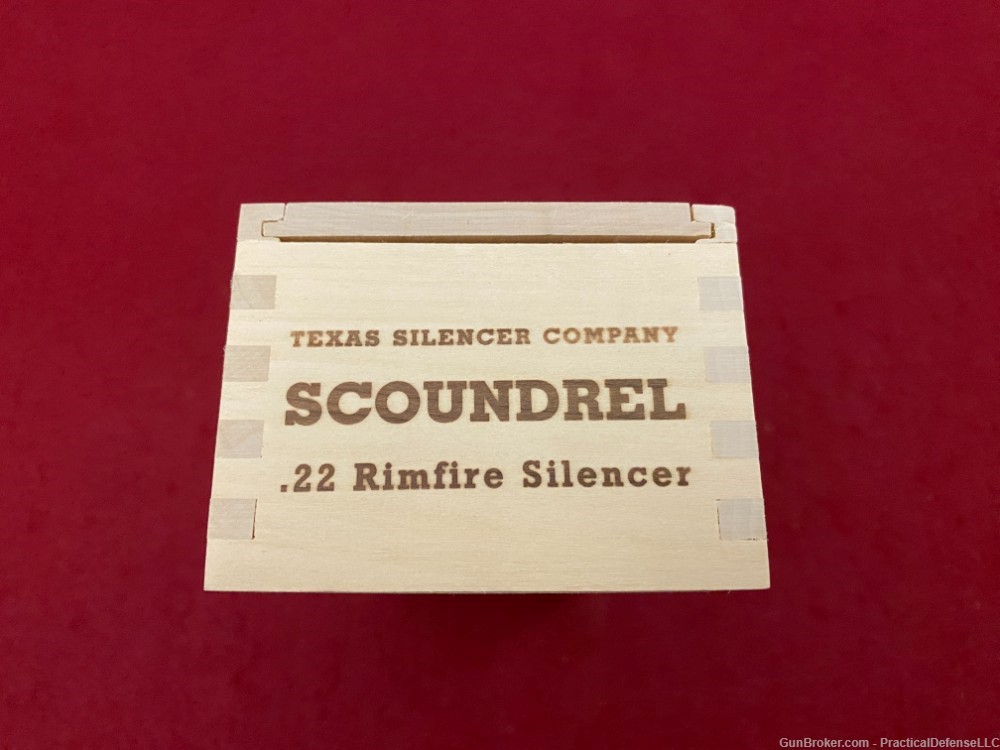 New Texas Silencer Scoundrel .22 Rimfire Silencer, rated for all rimfires  -img-27